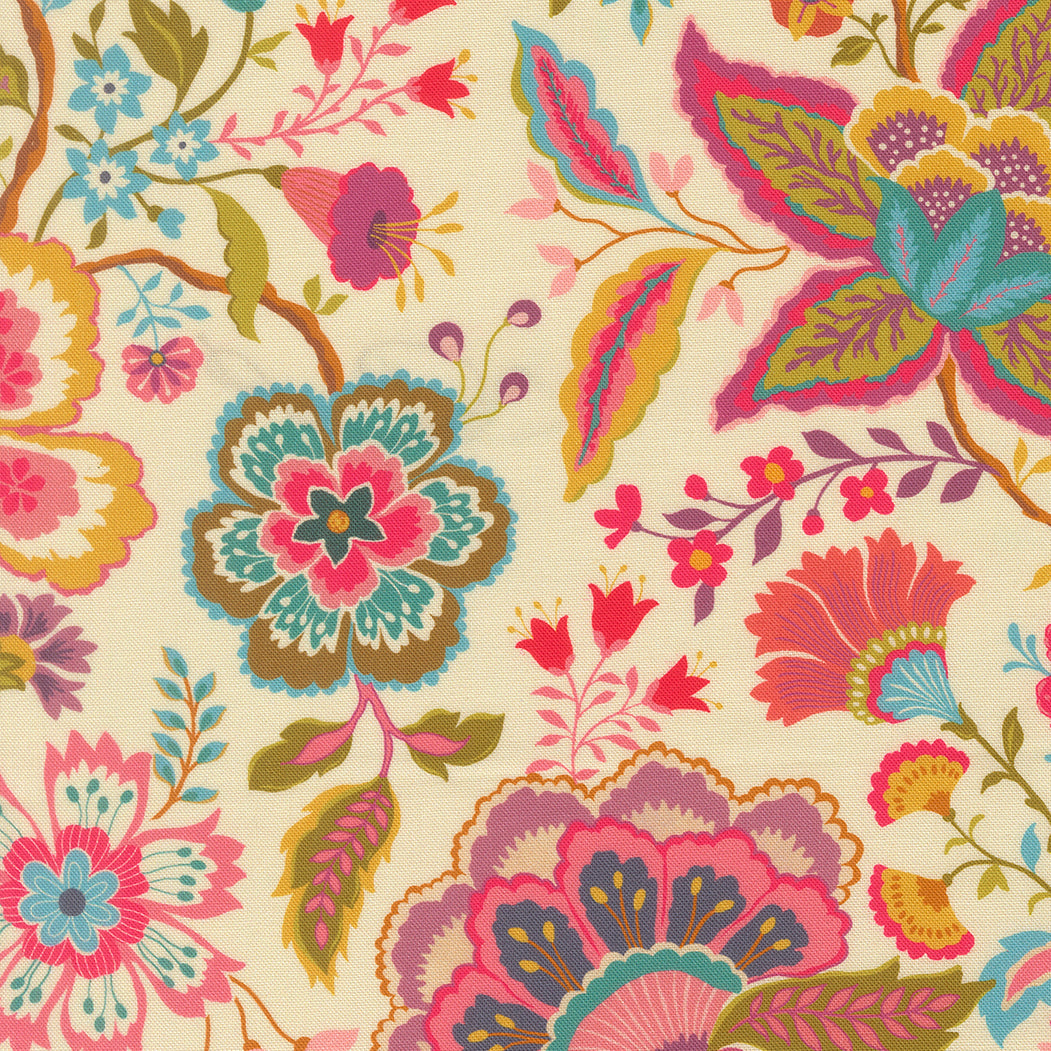 Sitara Jasmine Cream 11980 11 Moda fabric