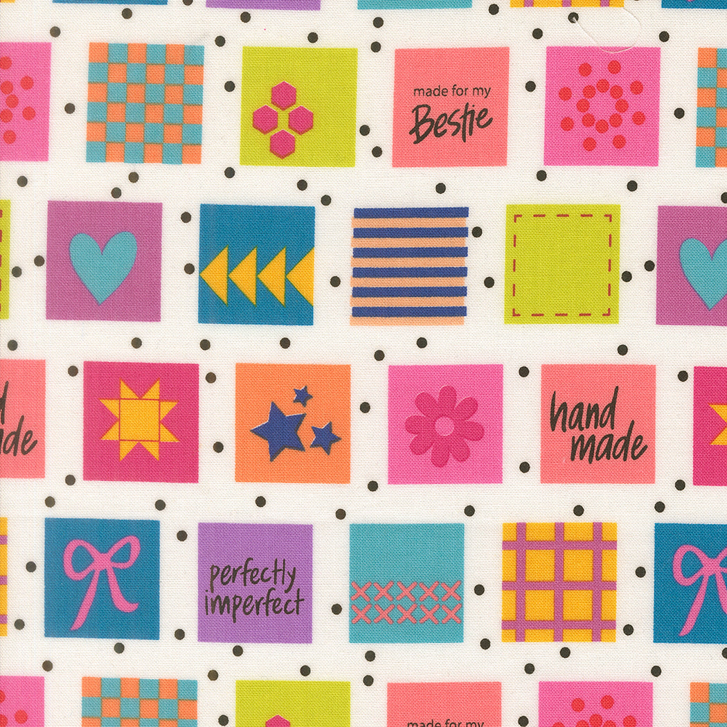Makers Delight White 28101 11 Moda fabric